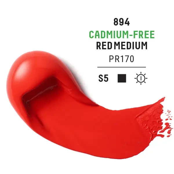 Liquitex Heavy Body akrilna boja, 59 ml - 894, cadmium-free red medium