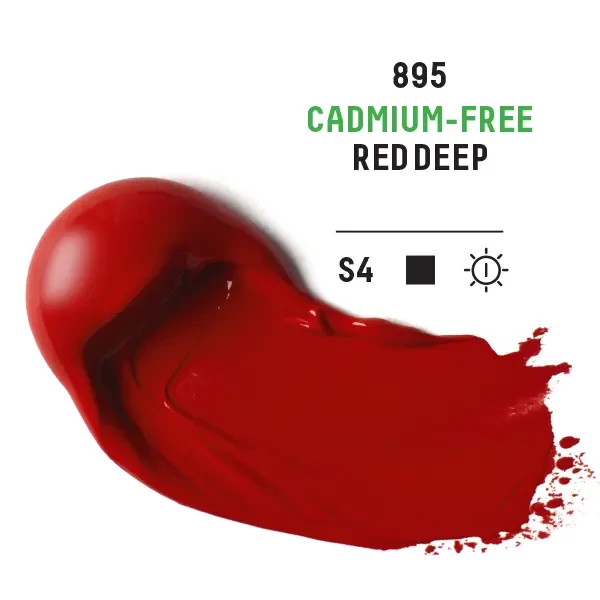 Liquitex Heavy Body akrilna boja, 59 ml - 895, cadmium-free red deep