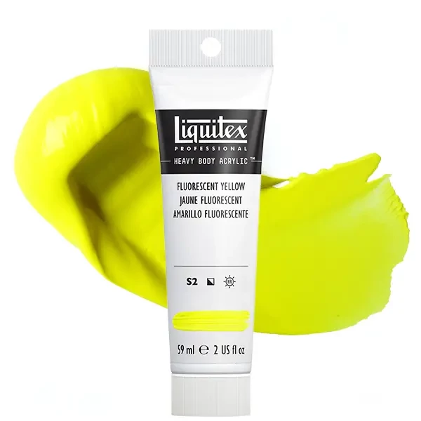 Liquitex Heavy Body akrilna boja, 59 ml - 981, fluorescent yellow