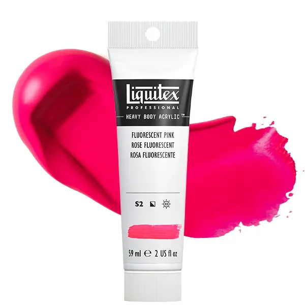 Liquitex Heavy Body akrilna boja, 59 ml - 987, fluorescent pink