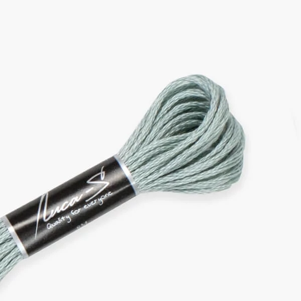 Konac za vezenje, Luca'S Stranded Cotton, 8 m - 168 (Puppets-522 / DMC-927 / Anchor-848)