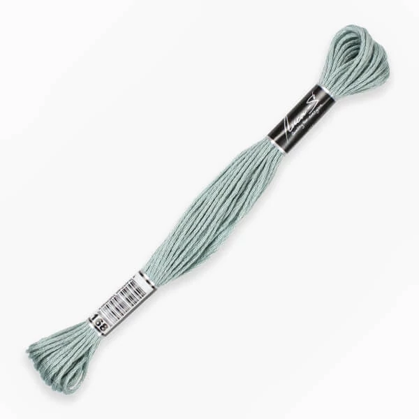 Konac za vezenje, Luca'S Stranded Cotton, 8 m - 168 (Puppets-522 / DMC-927 / Anchor-848)