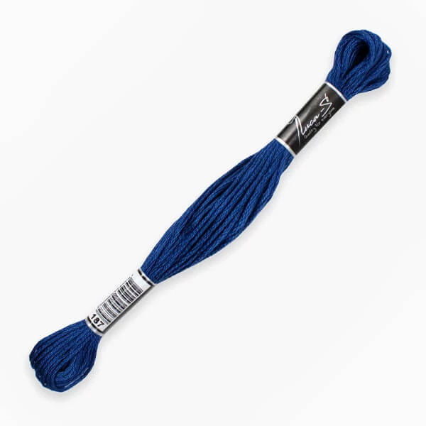 Konac za vezenje, Luca'S Stranded Cotton, 8 m - 187 (Puppets-8149 / DMC-803 / Anchor-148)