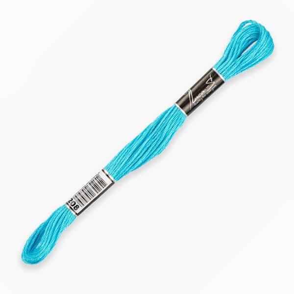 Konac za vezenje, Luca'S Stranded Cotton, 8 m - 208 (Puppets-5902 / DMC-3846 / Anchor-x)