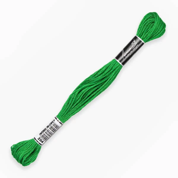Konac za vezenje, Luca'S Stranded Cotton, 8 m - 284 (Puppets-7923 / DMC-700 / Anchor-228, 245)