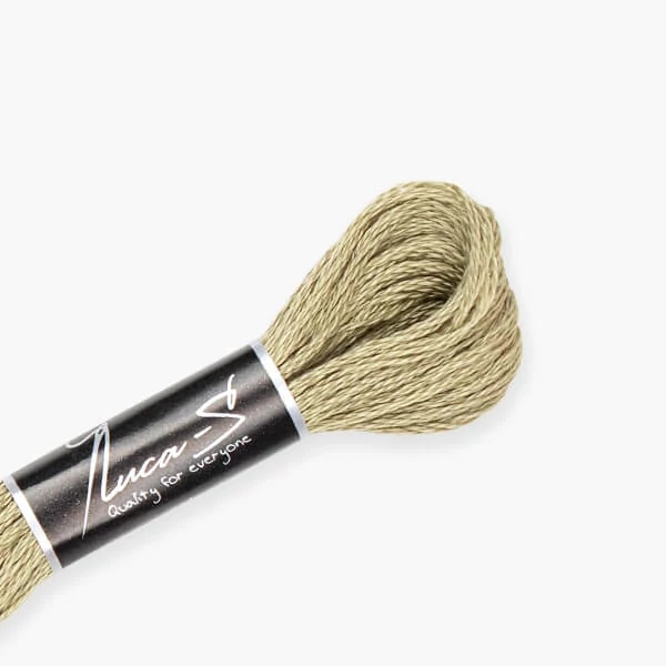 Konac za vezenje, Luca'S Stranded Cotton, 8 m - 481 (Puppets-7392 / DMC-3032 / Anchor-832)