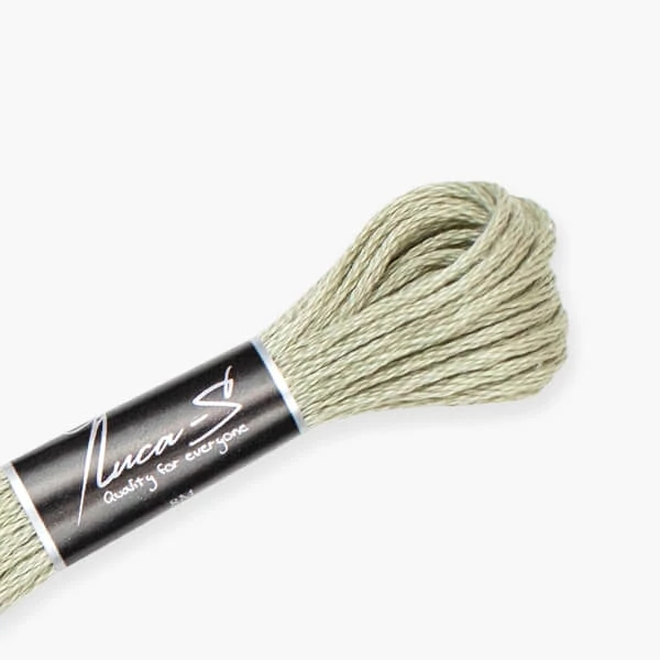 Konac za vezenje, Luca'S Stranded Cotton, 8 m - 494 (Puppets-133 / DMC-3023 / Anchor-)