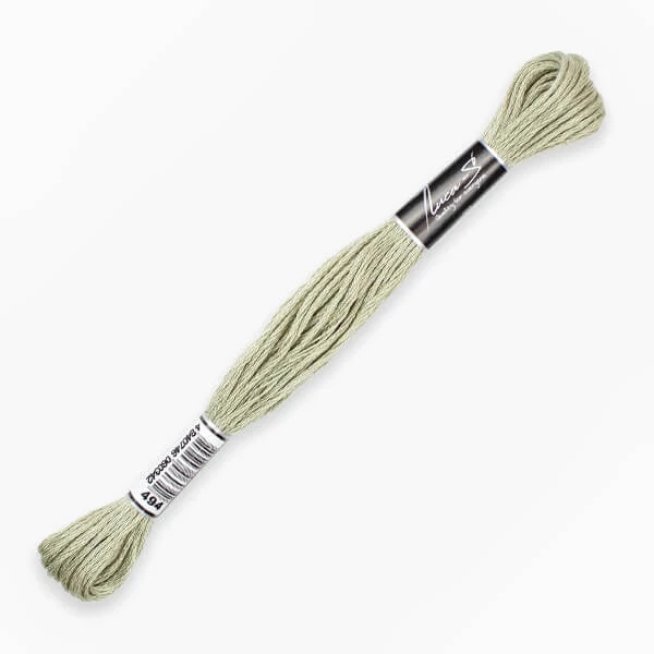 Konac za vezenje, Luca'S Stranded Cotton, 8 m - 494 (Puppets-133 / DMC-3023 / Anchor-)