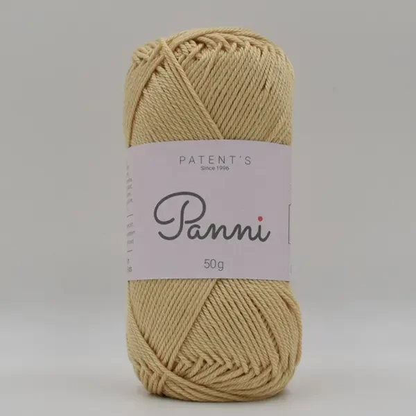 Pamučna pređa Panni, 50 g - 005, pijesak (Catania 404)