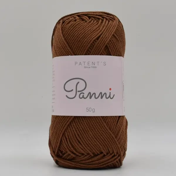 Pamučna pređa Panni, 50 g - 010, kesten (Catania 157)