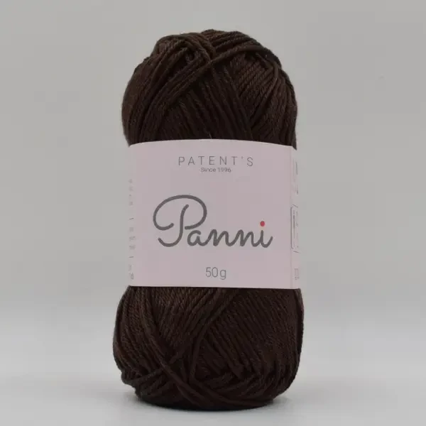 Pamučna pređa Panni, 50 g - 011, kava (Catania 162)