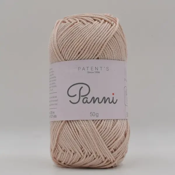 Pamučna pređa Panni, 50 g - 018, boja breskve kože (Catania 263)