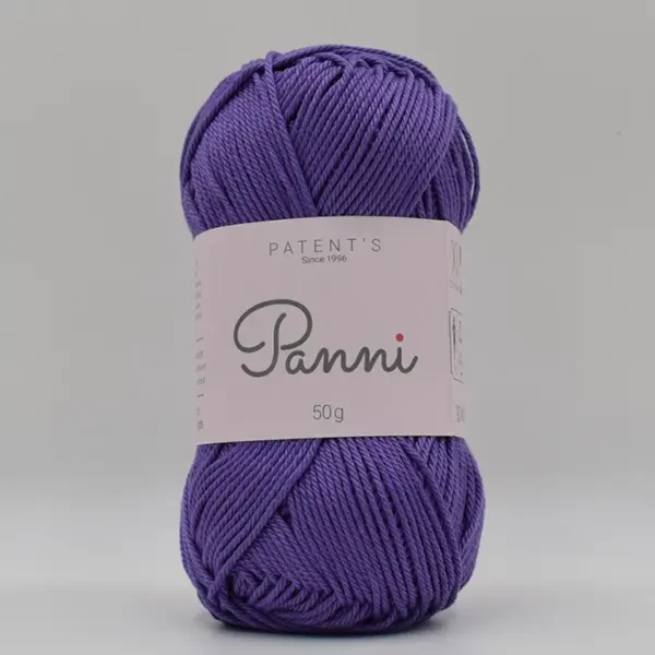 Pamučna pređa Panni, 50 g - 034, ljubičasta (Catania 113)