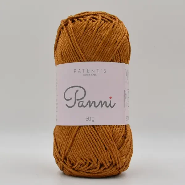 Pamučna pređa Panni, 50 g - 048, cimet (Catania 383)