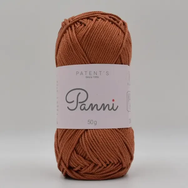 Pamučna pređa Panni, 50 g - 049, lisica crvena (Catania 426)