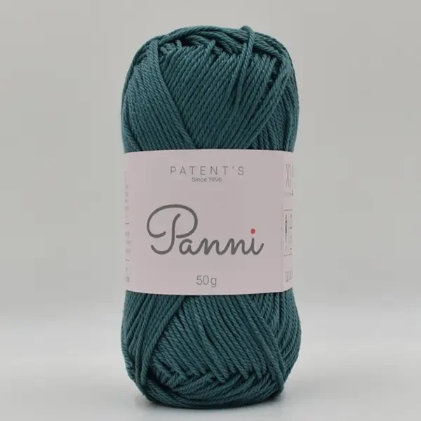 Pamučna pređa Panni, 50 g - 079, benzin (Catania 391)