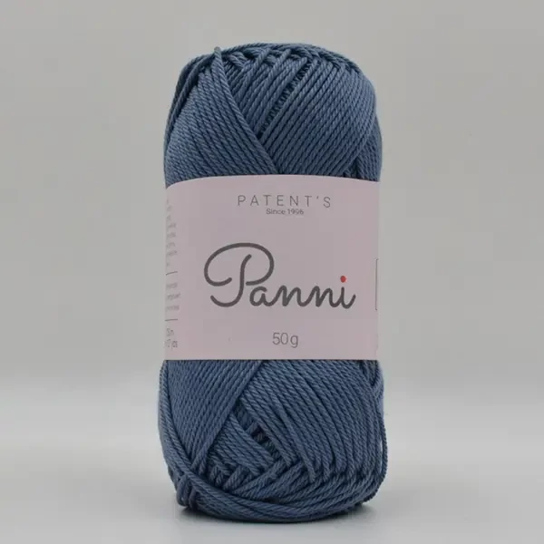 Pamučna pređa Panni, 50 g - 093, sivkasto plava (Catania 269)