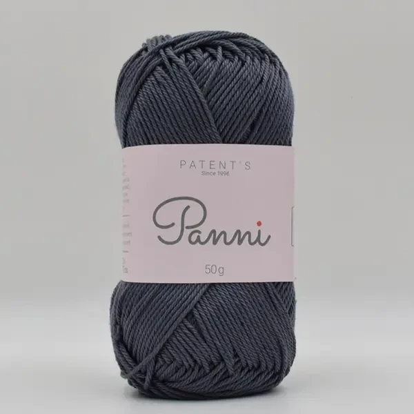 Pamučna pređa Panni, 50 g - 099, grafit (Catania 393)