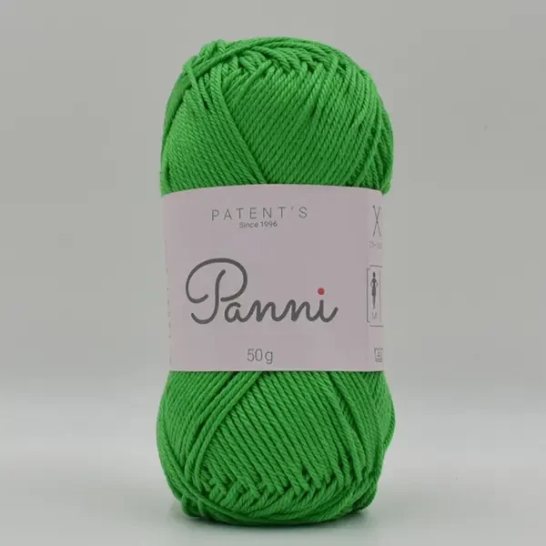 Pamučna pređa Panni, 50 g - 104, neonsko zelena (Catania 445)