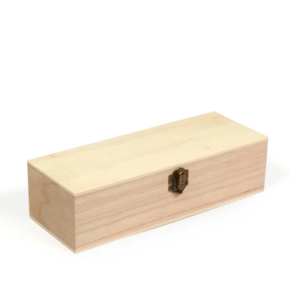 Drvena kutija za čajne vrećice - 4 pretinca, 25x10x4,6 cm