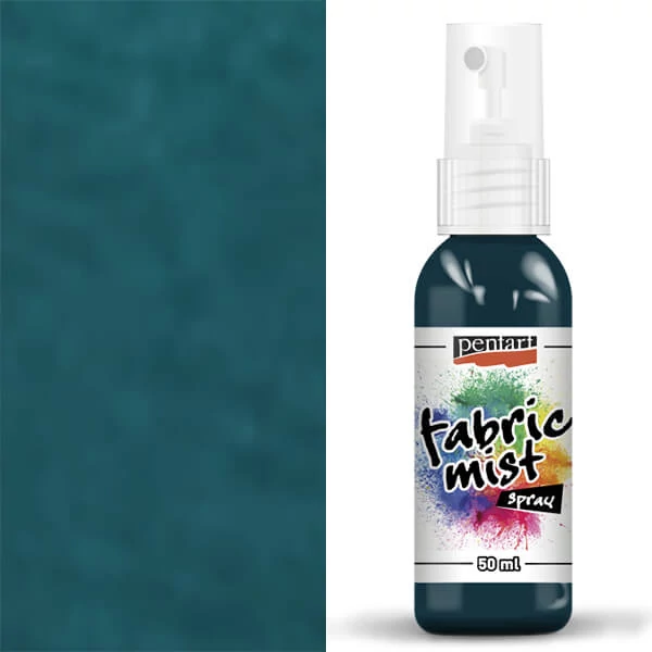 Pentart boja za tekstil u spreju, 50 ml - tirkizna