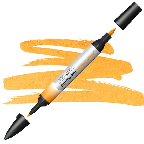 Promarker Watercolor dvostrani filc za akvarel kist- 090, cadmium orange hue