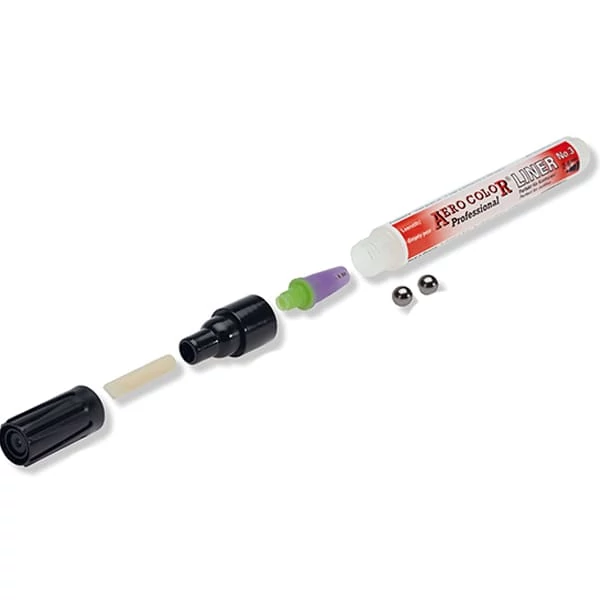 Schmincke AERO COLOR Professional LINER flomaster na ponovno punjenje - br. 1 (0,8 mm)