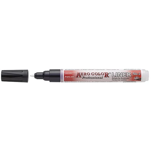 Schmincke AERO COLOR Professional LINER flomaster na ponovno punjenje - br. 2 (1 mm)