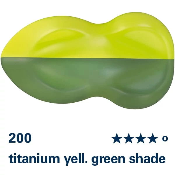 Schmincke AERO COLOR profesionalna boja za retuš pištolj, 28 ml - 200, titan žuto zelena nijansa