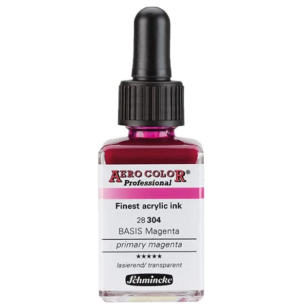 Schmincke AERO COLOR profesionalna boja za pištolj za retuširanje, 28 ml- 304, primary magenta