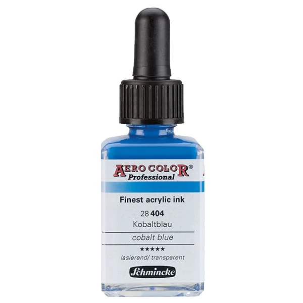 Schmincke AERO COLOR profesionalna boja za pištolj za retuširanje, 28 ml- 404, cobalt blue