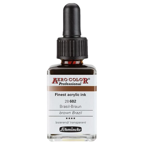 Schmincke AERO COLOR profesionalna boja za pištolj za retuširanje, 28 ml- 602, brown brazil