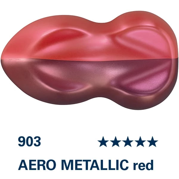 Schmincke AERO COLOR profesionalna boja za pištolj za retuširanje, 28 ml- 903, AERO METALLIC red