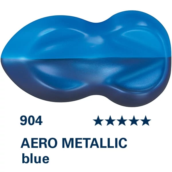 Schmincke AERO COLOR profesionalna boja za pištolj za retuširanje, 28 ml- 904, AERO METALLIC blue