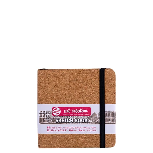Talens Art Creation Sketch Book blok za crtanje i skiciranje, 140 g, 80 listova - 12x12 cm, pluto