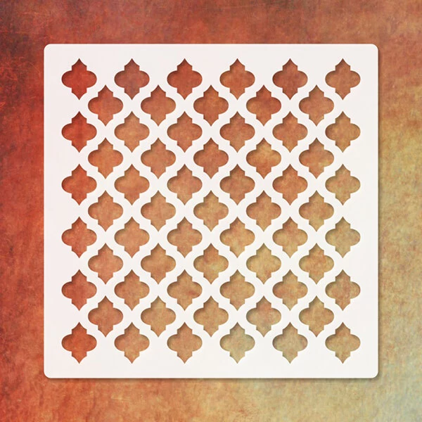 3D šablona za teksturiranje, 9,5x9,5 cm - 016