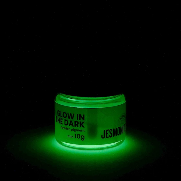 Jesmonite akrilni pigment u prahu, 10 g - svijetli u mraku
