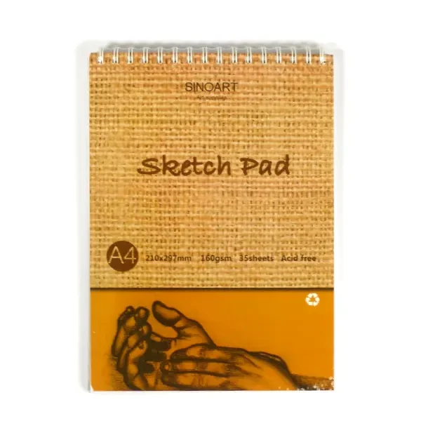 Sketch Pad blok za crtanje i skiciranje, 160 g, 35 listova, A4, spiralni uvez