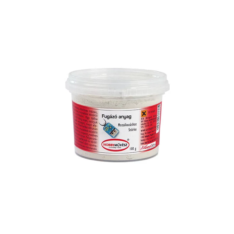 Masa za fugiranje mozaika, 100 g - siva