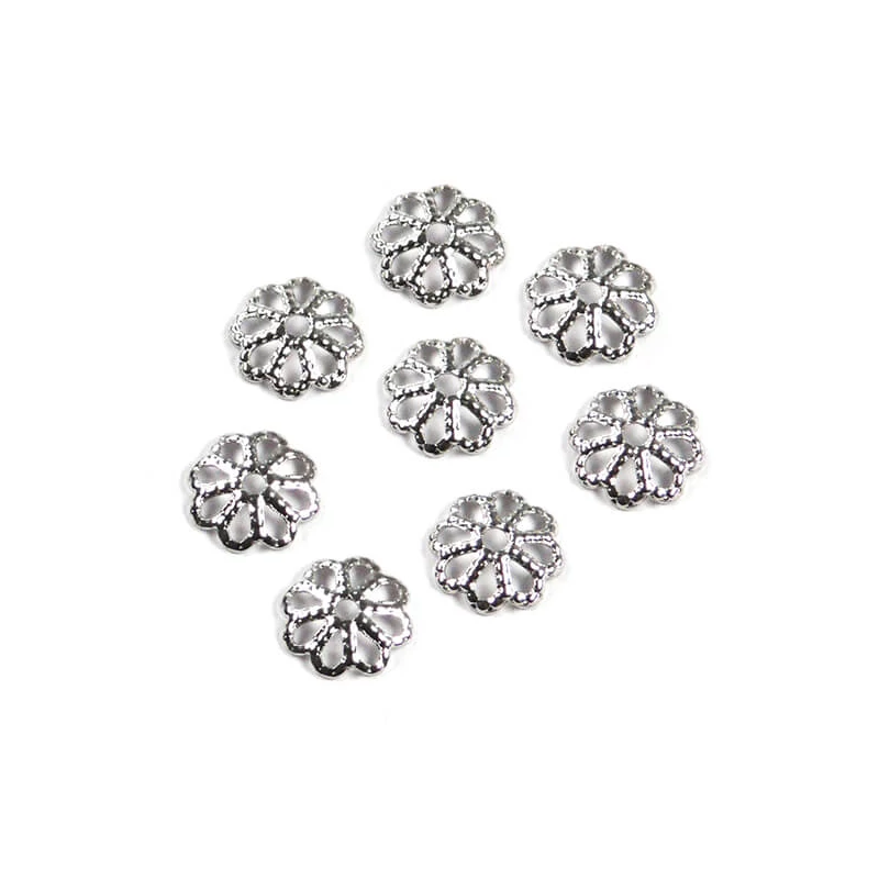 Biserna kapa - platina, 8 mm