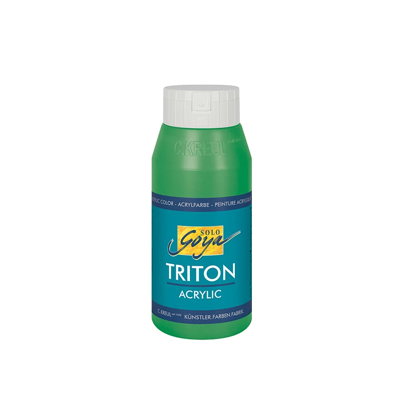 Kreul Solo Goya Triton akrilna boja, 750 ml - 06, permanent green