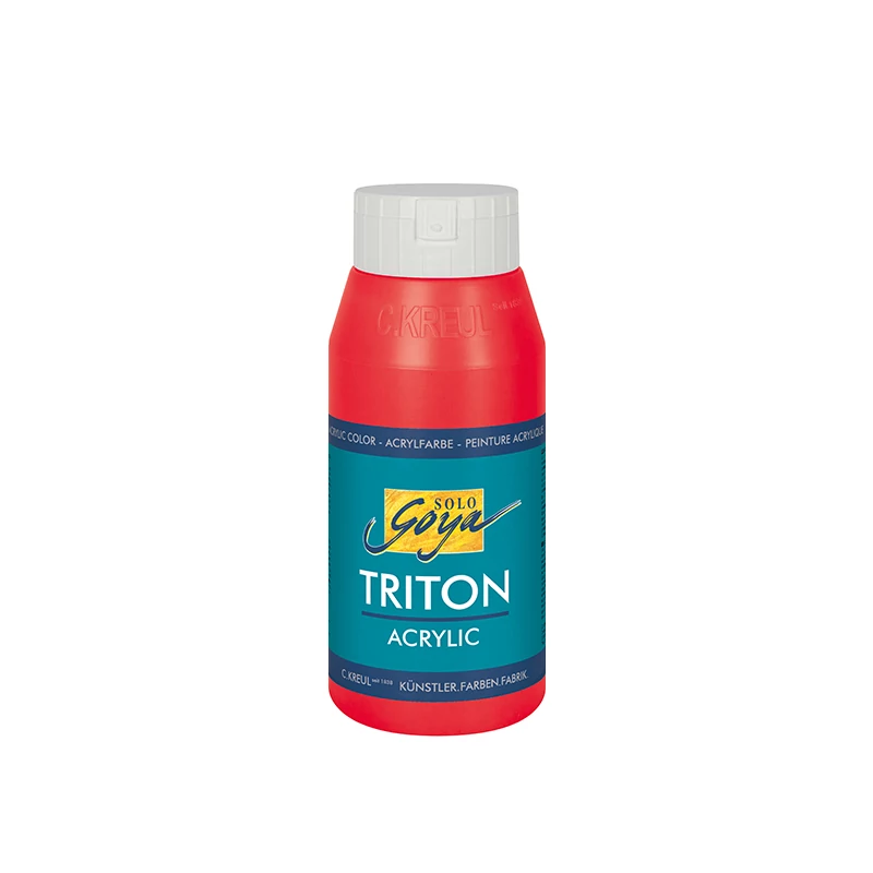 Kreul Solo Goya Triton akrilna boja, 750 ml - 27, cherry red