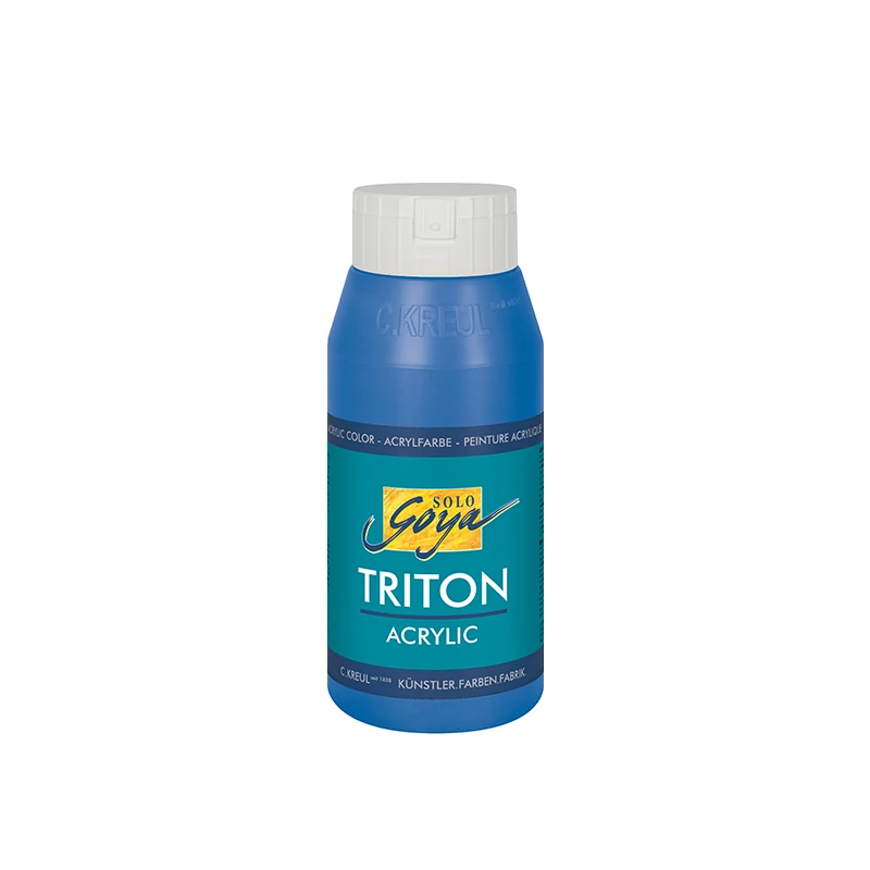 Kreul Solo Goya Triton akrilna boja, 750 ml - 37, ceraleun blue