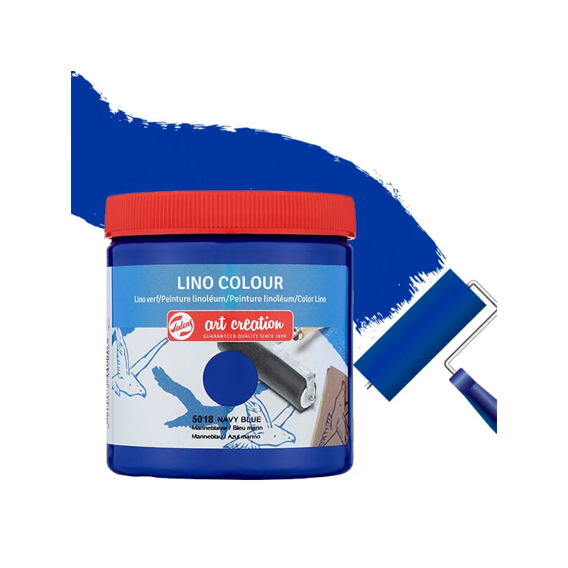 Art Creation linófesték, 250 ml, vizes bázisú - 5018 Navy blue