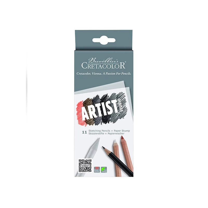 Cretacolor Artist Studio set olovaka za skice - 11 kom