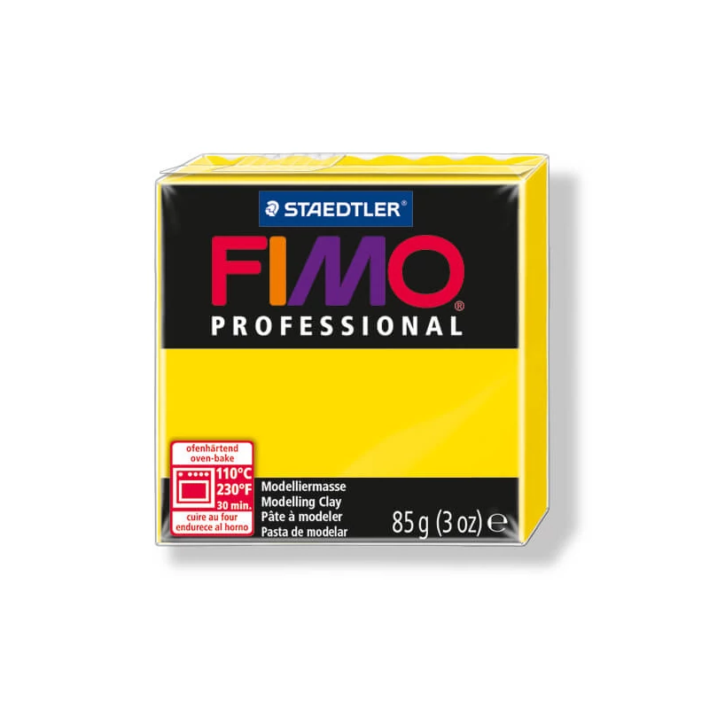 FIMO Professional pečena glina, 85 g - žuti (8004-100)