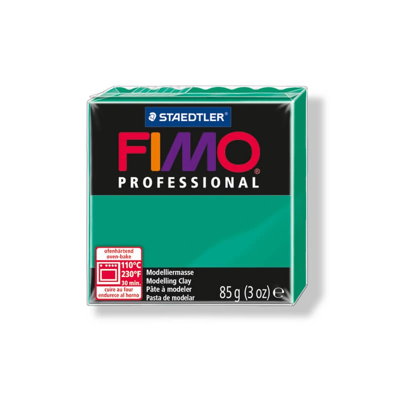 FIMO Professional pečena glina, 85 g - intenzivno zeleni (8004-500)