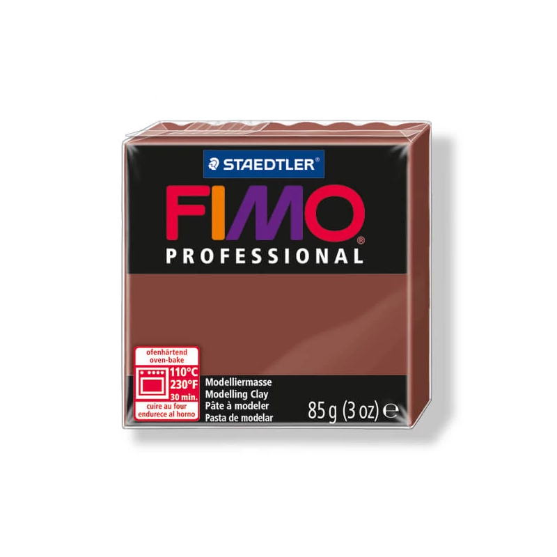 FIMO Professional pečena glina, 85 g - čokolada (8004-77)