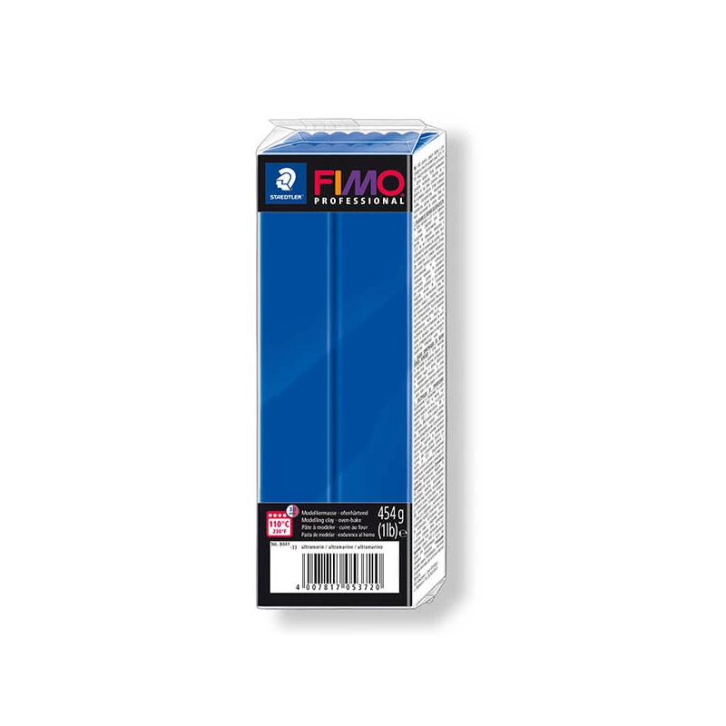 FIMO Professional pečena glina, 454 g - ultramarin 8041-33