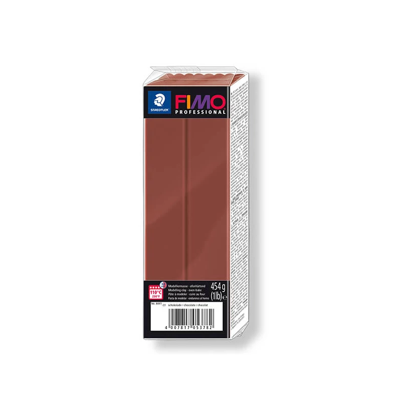 FIMO Professional pečena glina, 454 g - čokolada 8041-77